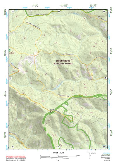 45121SE Page 38 Mount Hood Topo Preview 1