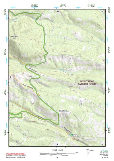 45121SE Page 40 Mount Hood Topo Preview 1