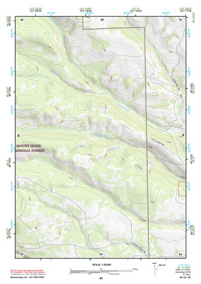 45121SE Page 41 Mount Hood Topo Preview 1