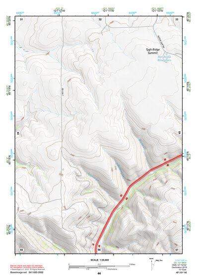45121SE Page 44 Mount Hood Topo Preview 1