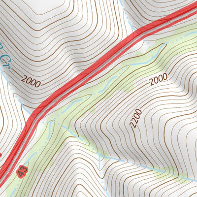 45121SE Page 44 Mount Hood Topo Preview 3