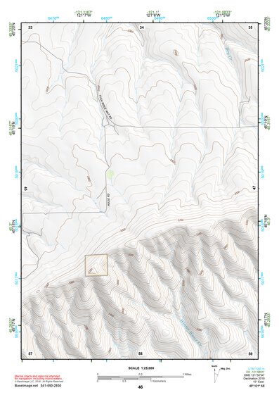 45121SE Page 46 Mount Hood Topo Preview 1