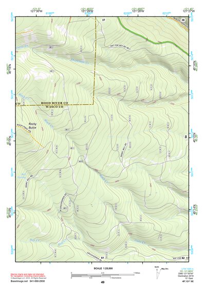 45121SE Page 49 Mount Hood Topo Preview 1