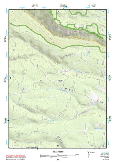 45121SE Page 50 Mount Hood Topo Preview 1