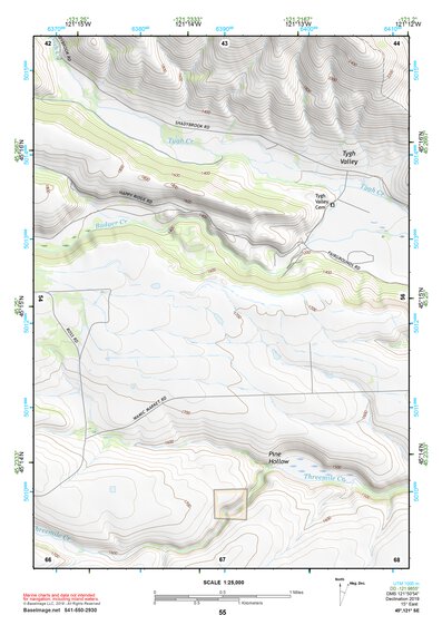45121SE Page 55 Mount Hood Topo Preview 1