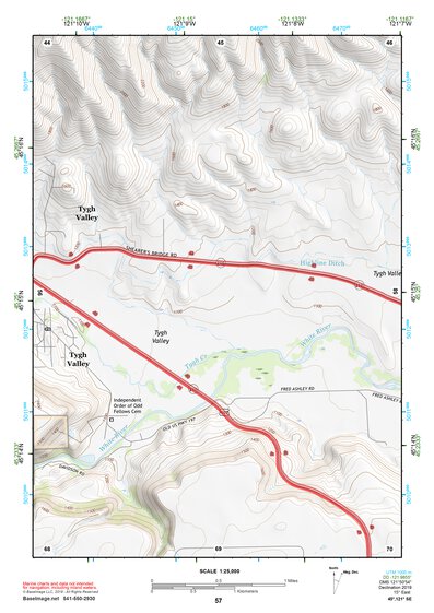 45121SE Page 57 Mount Hood Topo Preview 1