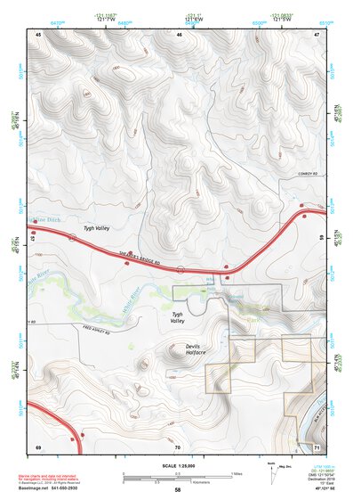 45121SE Page 58 Mount Hood Topo Preview 1
