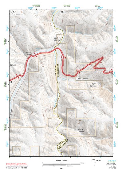 45121SE Page 60 Mount Hood Topo Preview 1
