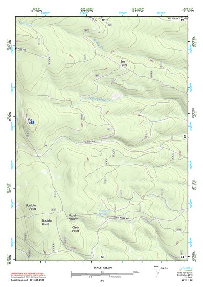 45121SE Page 61 Mount Hood Topo Preview 1