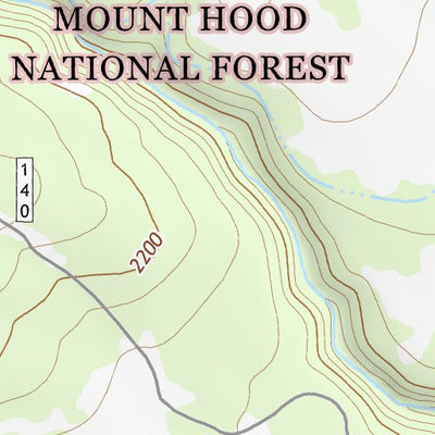 45121SE Page 64 Mount Hood Topo Preview 3