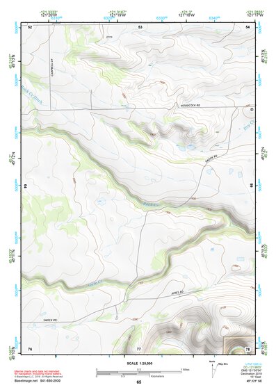 45121SE Page 65 Mount Hood Topo Preview 1