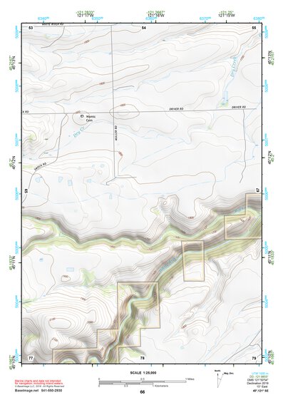 45121SE Page 66 Mount Hood Topo Preview 1