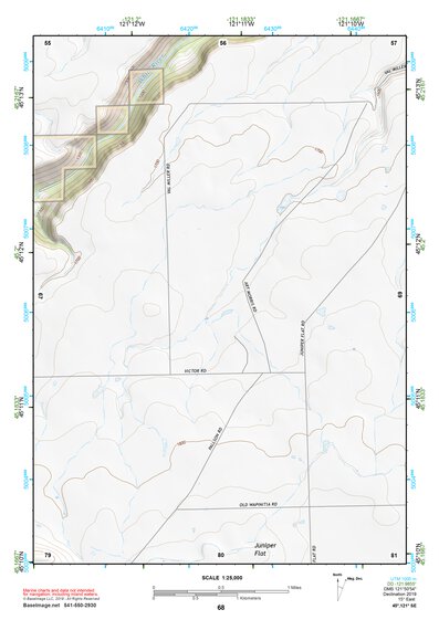 45121SE Page 68 Mount Hood Topo Preview 1