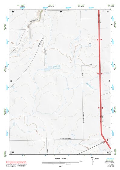 45121SE Page 69 Mount Hood Topo Preview 1