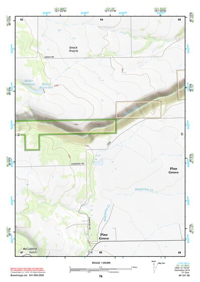 45121SE Page 76 Mount Hood Topo Preview 1