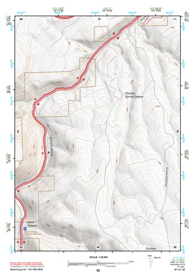 45121SE Page 82 Mount Hood Topo Preview 1