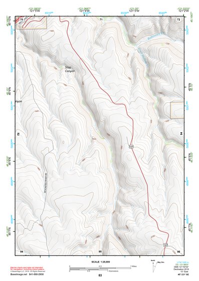 45121SE Page 83 Mount Hood Topo Preview 1