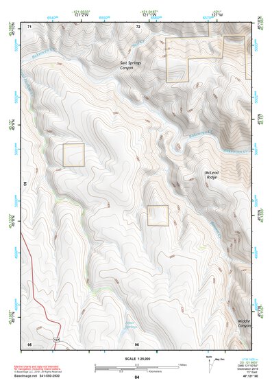 45121SE Page 84 Mount Hood Topo Preview 1