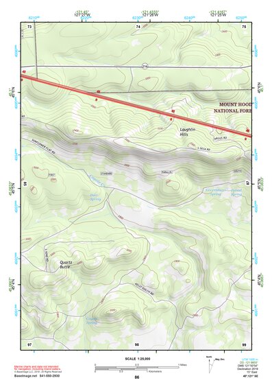 45121SE Page 86 Mount Hood Topo Preview 1