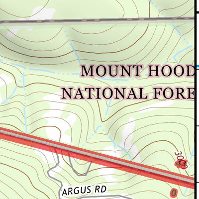 45121SE Page 86 Mount Hood Topo Preview 3