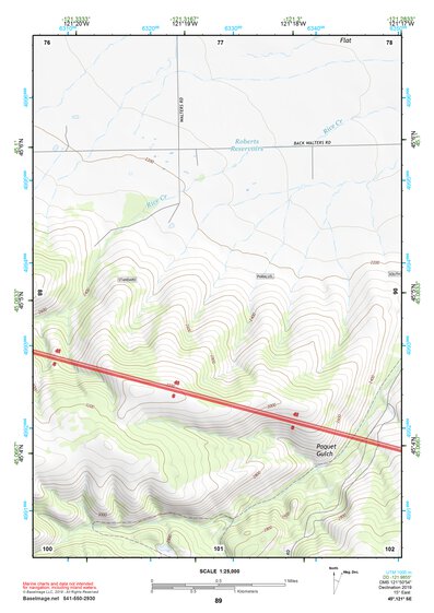 45121SE Page 89 Mount Hood Topo Preview 1