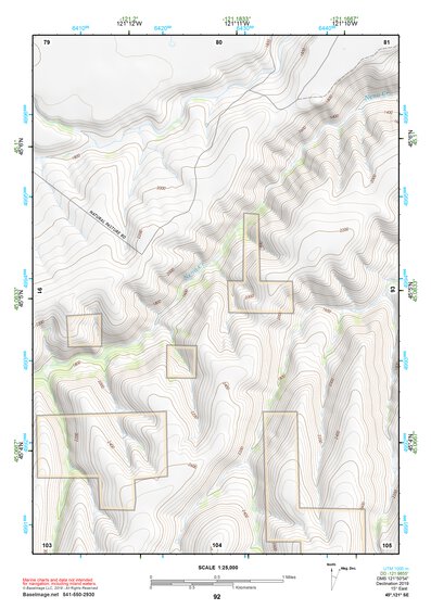 45121SE Page 92 Mount Hood Topo Preview 1
