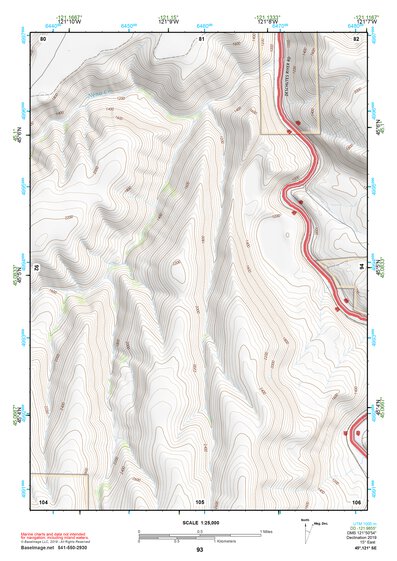 45121SE Page 93 Mount Hood Topo Preview 1