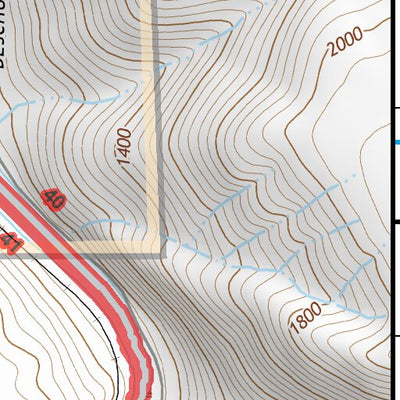 45121SE Page 93 Mount Hood Topo Preview 3