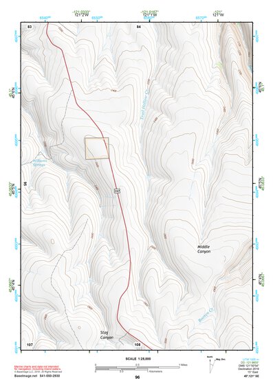 45121SE Page 96 Mount Hood Topo Preview 1