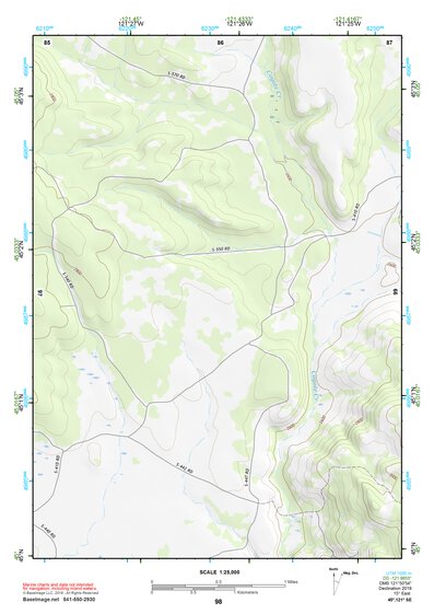 45121SE Page 98 Mount Hood Topo Preview 1