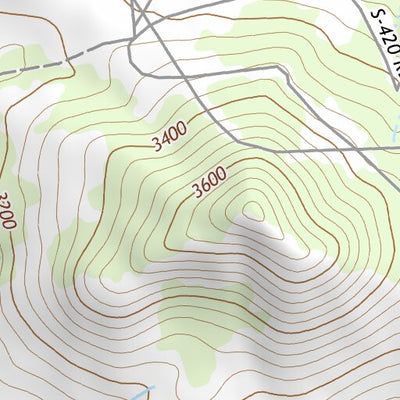 45121SE Page 100 Mount Hood Topo Preview 3