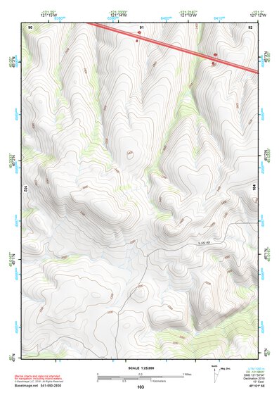 45121SE Page 103 Mount Hood Topo Preview 1