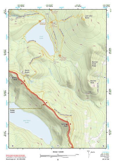 45121SW Page 5 Mount Hood Topo Preview 1
