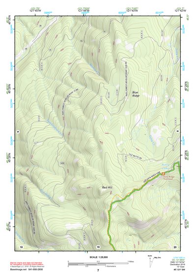45121SW Page 7 Mount Hood Topo Preview 1