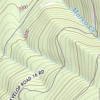 45121SW Page 7 Mount Hood Topo Preview 3