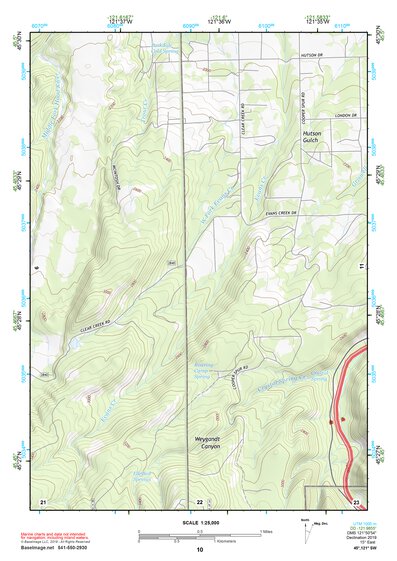 45121SW Page 10 Mount Hood Topo Preview 1
