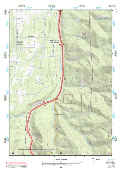 45121SW Page 11 Mount Hood Topo Preview 1