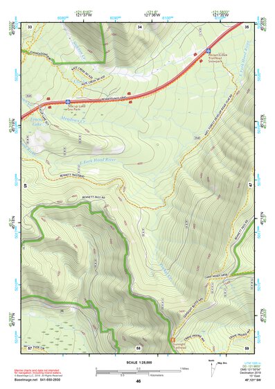 45121SW Page 46 Mount Hood Topo Preview 1