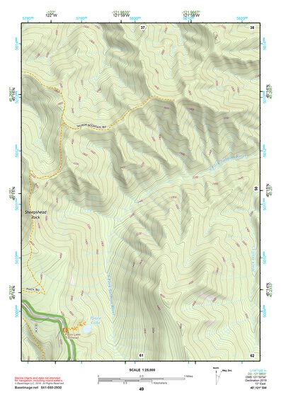45121SW Page 49 Mount Hood Topo Preview 1