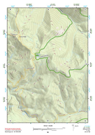 45121SW Page 52 Mount Hood Topo Preview 1