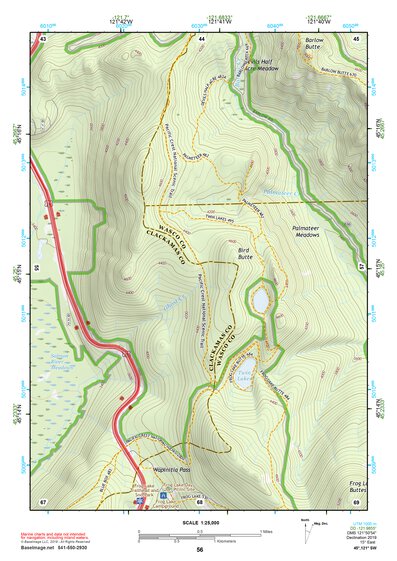 45121SW Page 56 Mount Hood Topo Preview 1