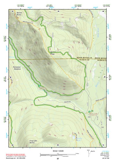 45121SW Page 57 Mount Hood Topo Preview 1