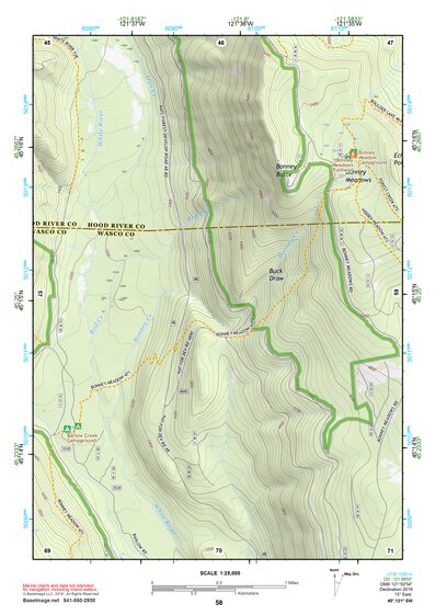 45121SW Page 58 Mount Hood Topo Preview 1