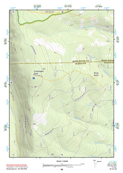45121SW Page 60 Mount Hood Topo Preview 1