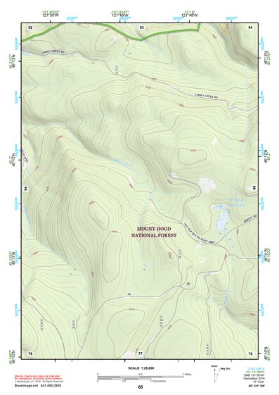 45121SW Page 65 Mount Hood Topo Preview 1