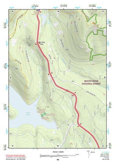 45121SW Page 68 Mount Hood Topo Preview 1