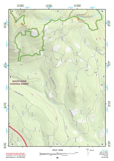 45121SW Page 69 Mount Hood Topo Preview 1