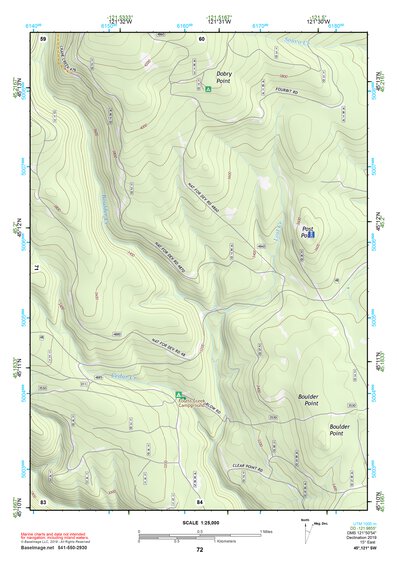 45121SW Page 72 Mount Hood Topo Preview 1