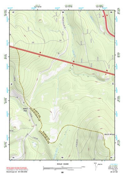 45121SW Page 80 Mount Hood Topo Preview 1