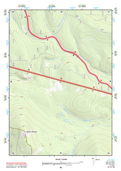 45121SW Page 81 Mount Hood Topo Preview 1